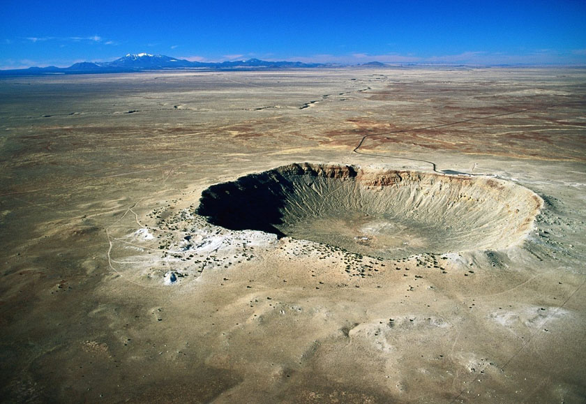 Barringer Meteor Crater, Arizona, USA