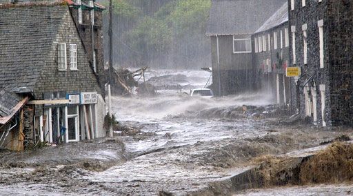Boscastle Flash Flood, Cornwall, 16 August 2004